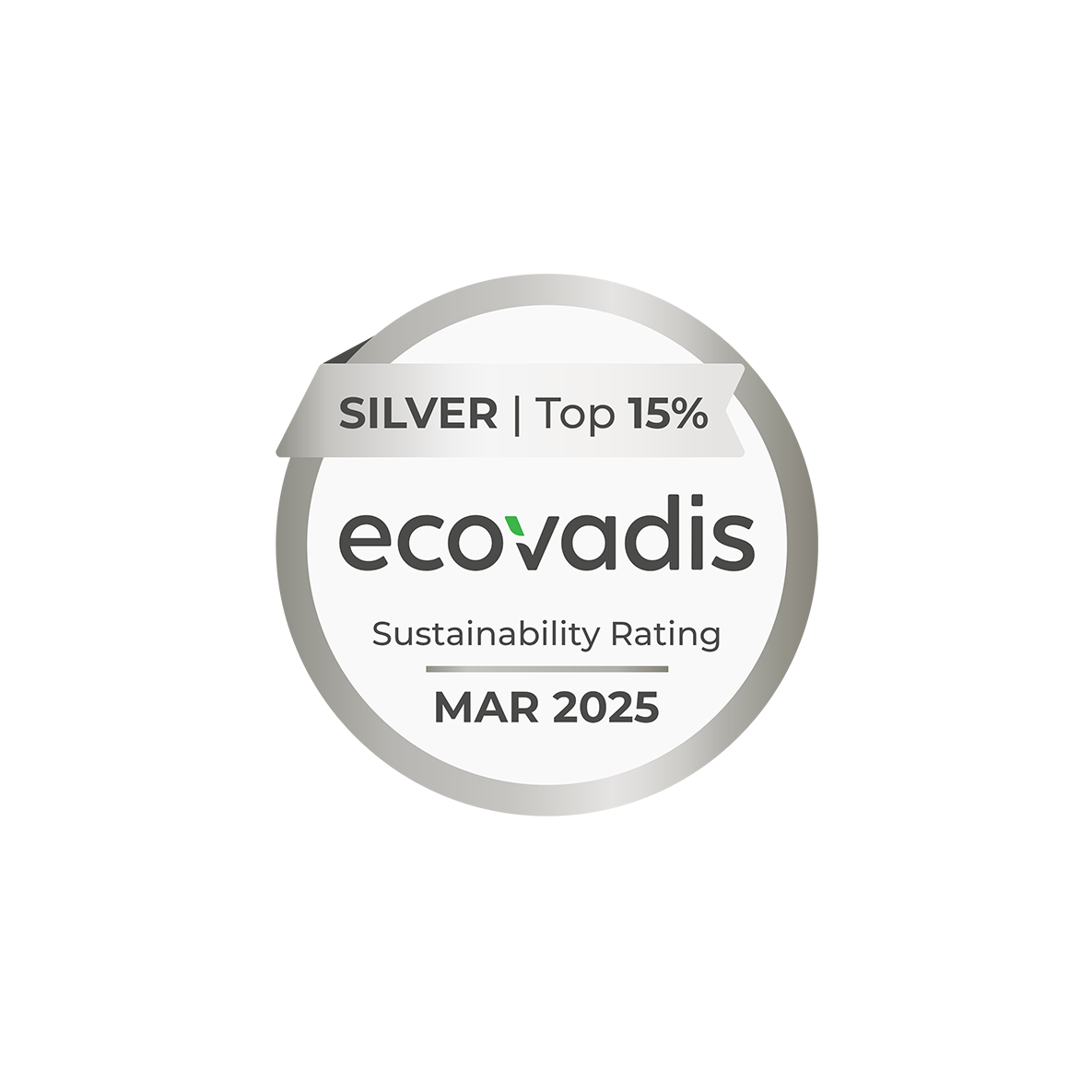 Ecovadis Auszeichnung Silver