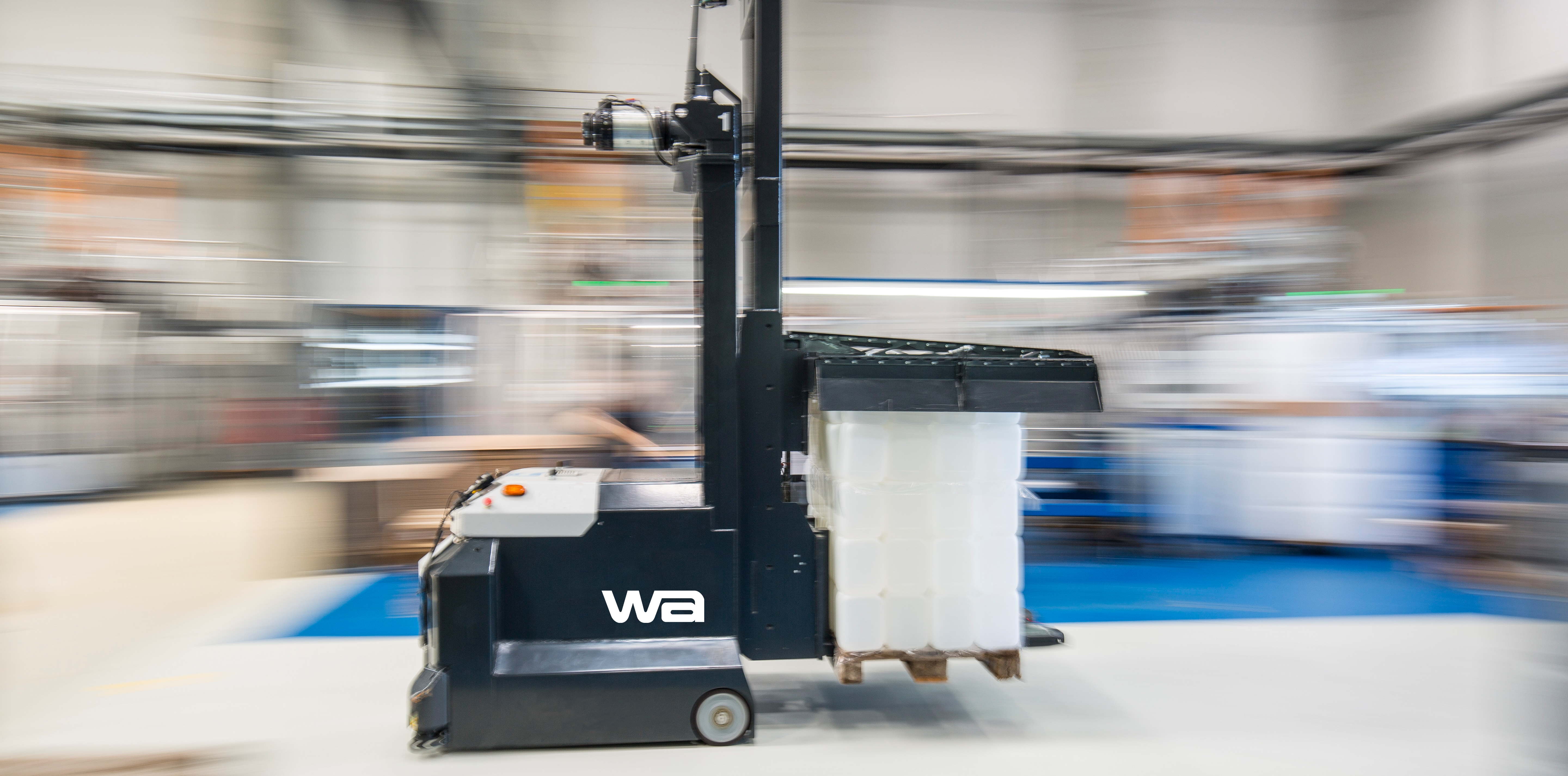 FTS mit Stapel Kanister